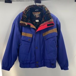 Obermeyer Vintage Retro Ski Jacket 80s Men’s Large